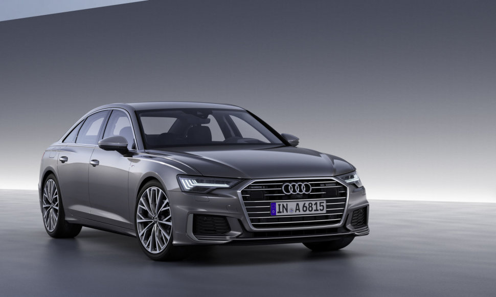 „Audi“ suskubo – naują A6 pristatė dar prieš Ženevos parodą