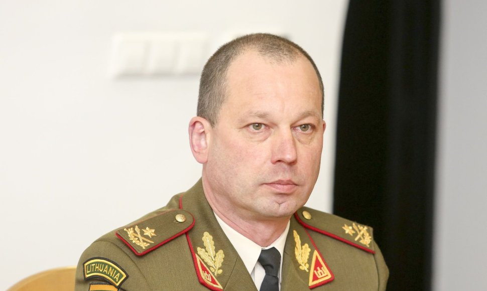 Lietuvos kariuomenės Jungtinio Štabo viršininkas generolas Vilmantas Tamošaitis