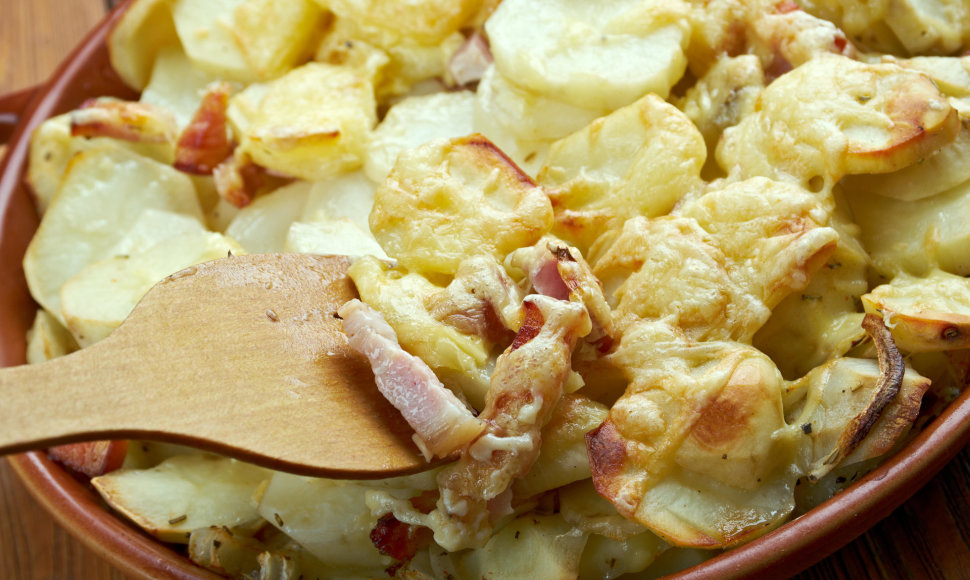 Patiekalas „tartiflette“