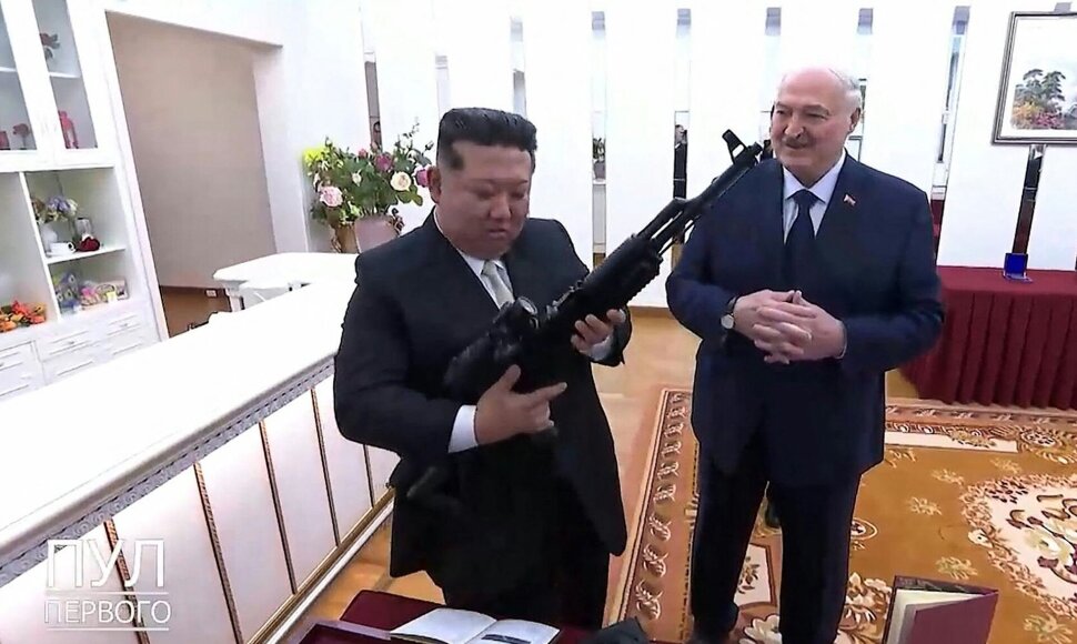 Kim Jong Unas, Aliaksandras Lukašenka