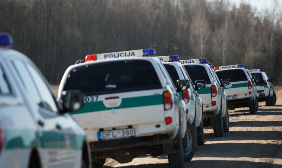 Gausios VST ir policijos pajėgos ieško įtariamojo Egidijaus Anupraičio