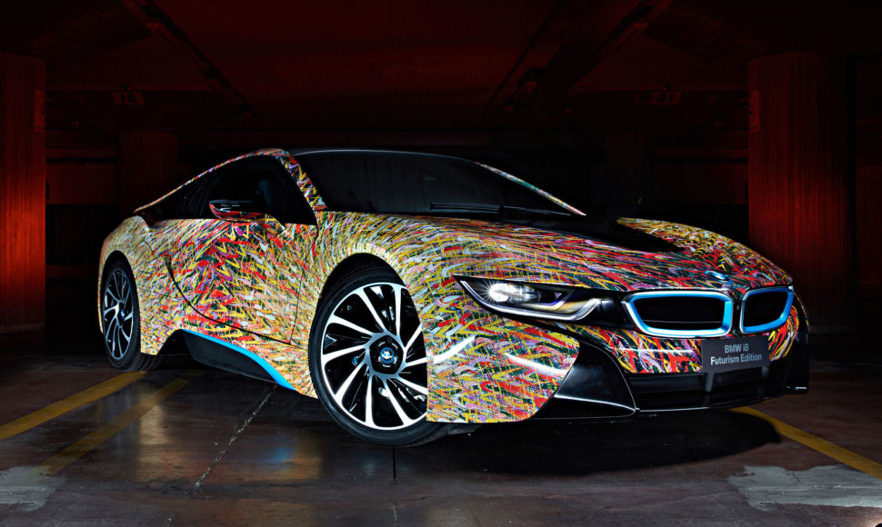 „Futurism Edition“ pavadintas BMW i8 iš Italijos