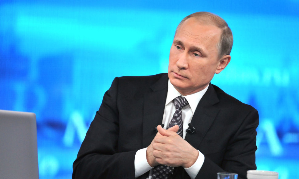 Klausimų ir atsakymų šou su Vladimiru Putinu rengiamas jau 14 metų iš eilės