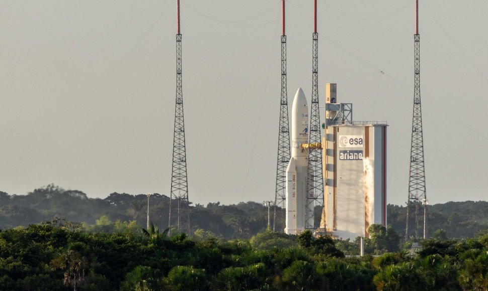 Raketa „Ariane 5“ prieš startą