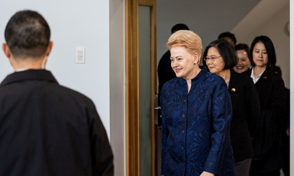Susitikimas su buvusia Taivano prezidente Tsai Ing-wen ir D. Grybauskaite