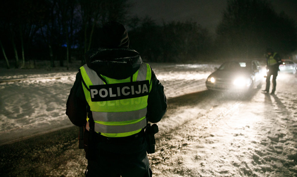 Kauno policijos reidas