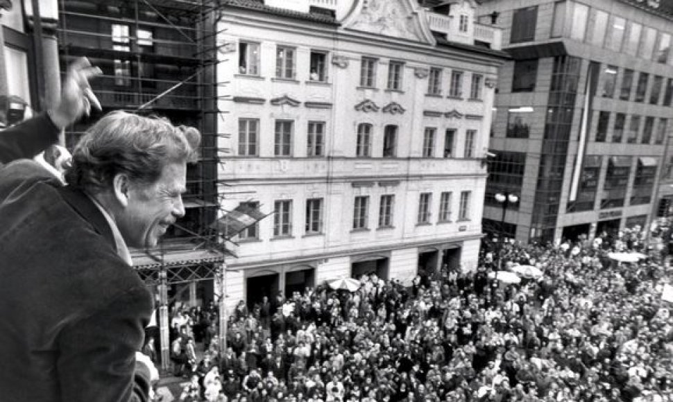 Vaclavas Havelas 1989 metais
