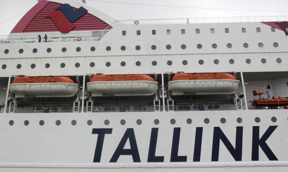 Vienas i&scaron; &bdquo;Tallink&ldquo; laivų / Ints Kalnins / REUTERS
