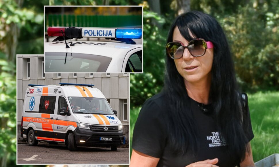 Jurga Baltrukonytė, policija, greitoji