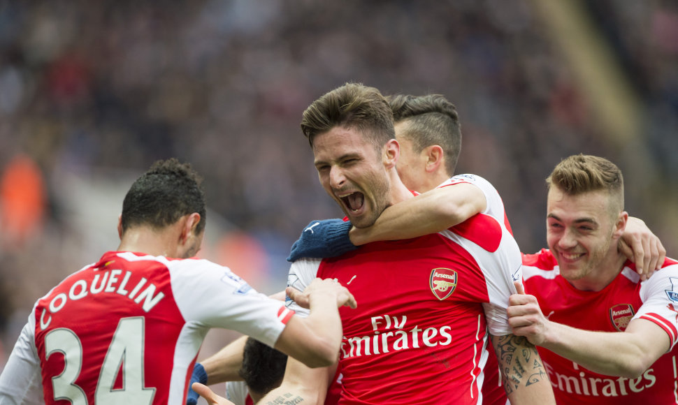 Olivier Giroud atvedė „Arsenal“ į pergalę