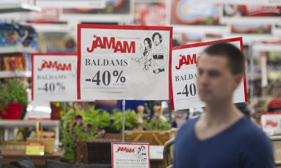 „Jamam“ nuolaidų diena Vilniaus „Akropolyje“