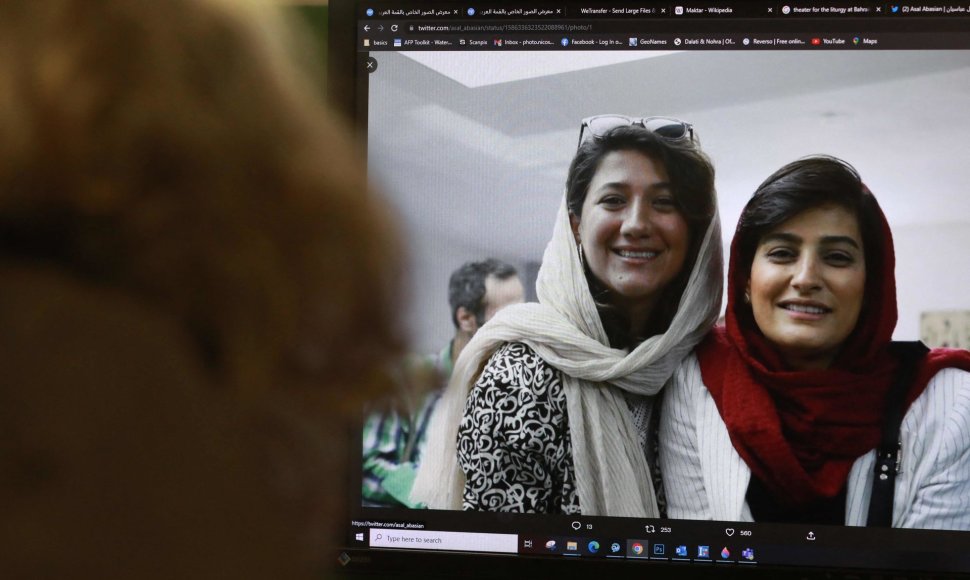 Irano žurnalistės Niloufar Hamedi ir Elahe Mohammadi