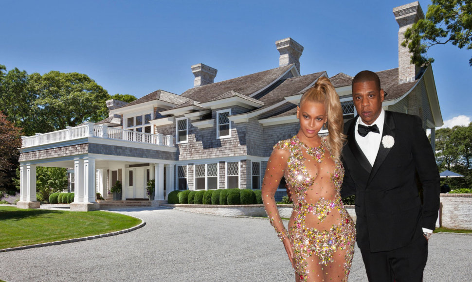 Beyonce ir Jay Z vila Ist Hamptone