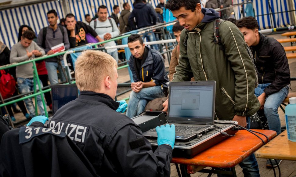 Migrantai pasiekia Vokietiją