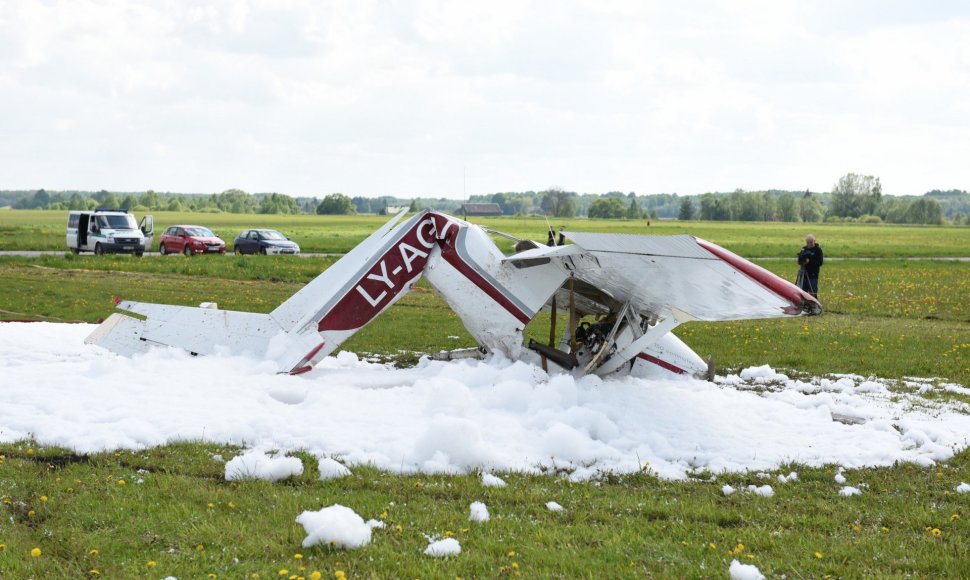 Lėktuvo avarija Biržuose