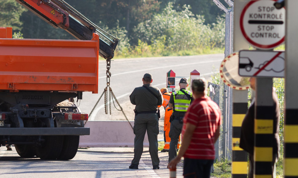 Blokuojamas Šumsko pasienio kontrolės punktas