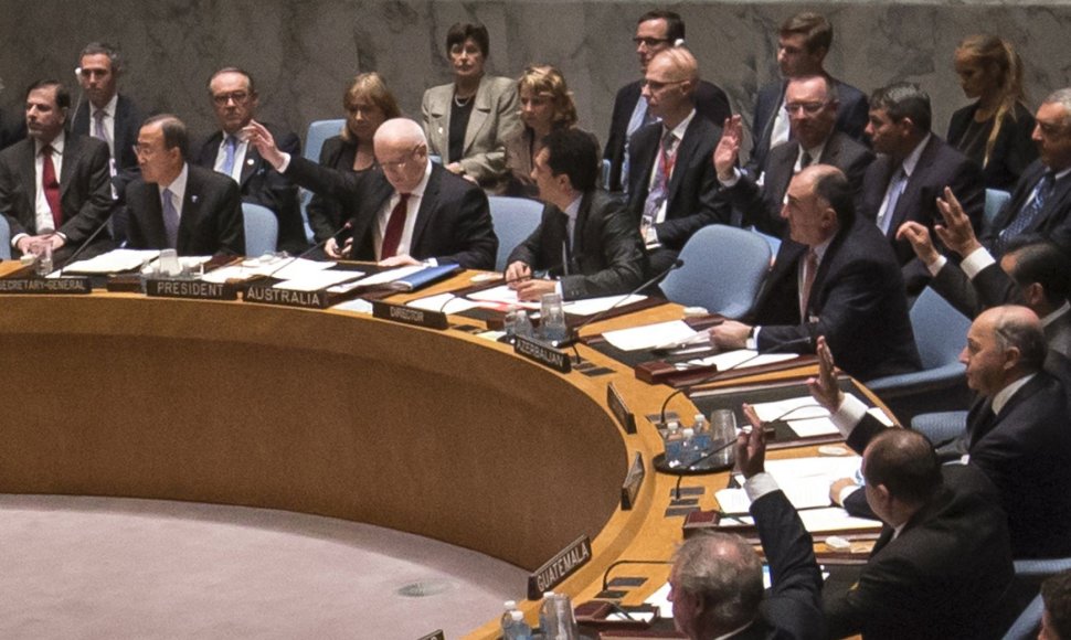 Balsavimas Jungtinių Tautų Saugumo Taryboje