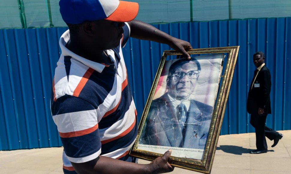 Pasiruošimas Roberto Mugabes laidotuvėms