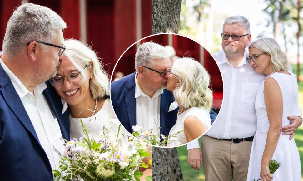 Vaido Čeponio ir jo mylimosios Linos vestuvės