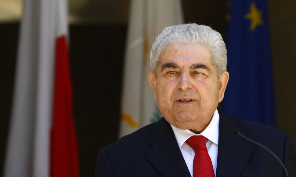 Buvęs Kipro prezidentas Demetris Christofias