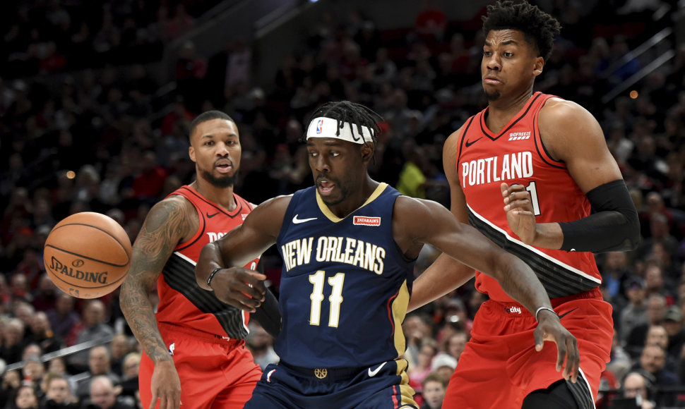 Jrue Holiday, Damianas Lillardas ir Hassanas Whiteside'as