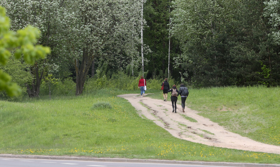 Vilniaus Fabijoniškių rajone – dingusios gimnazistės paieškų ženklai