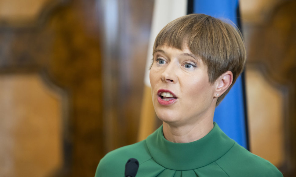 Prezidento Gitano Nausėdos ir Estijos prezidentės Kersti Kaljulaid spaudos konferencija