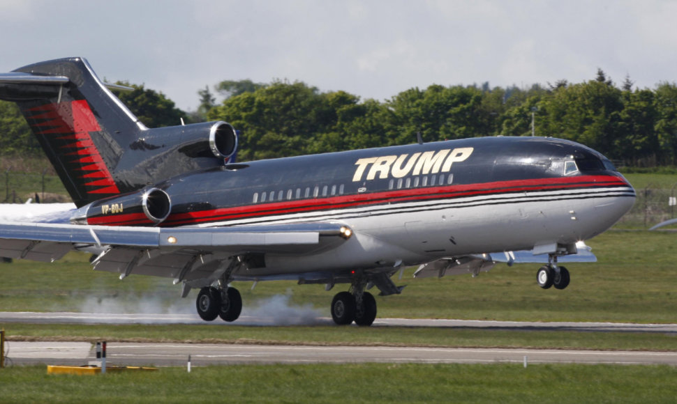 Donaldo Trumpo lėktuvas