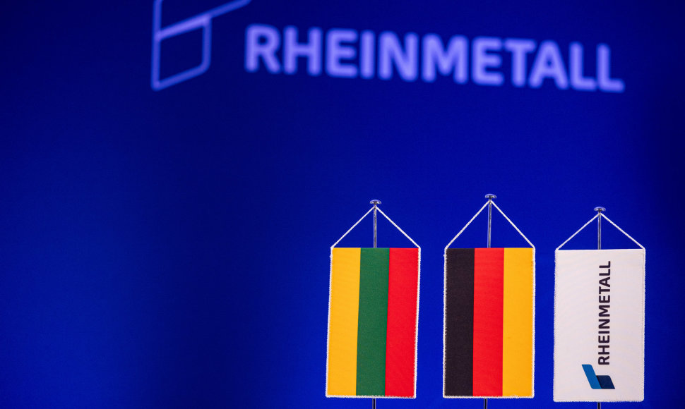 Sutarčių su „Rheinmetall“ pasirašymas