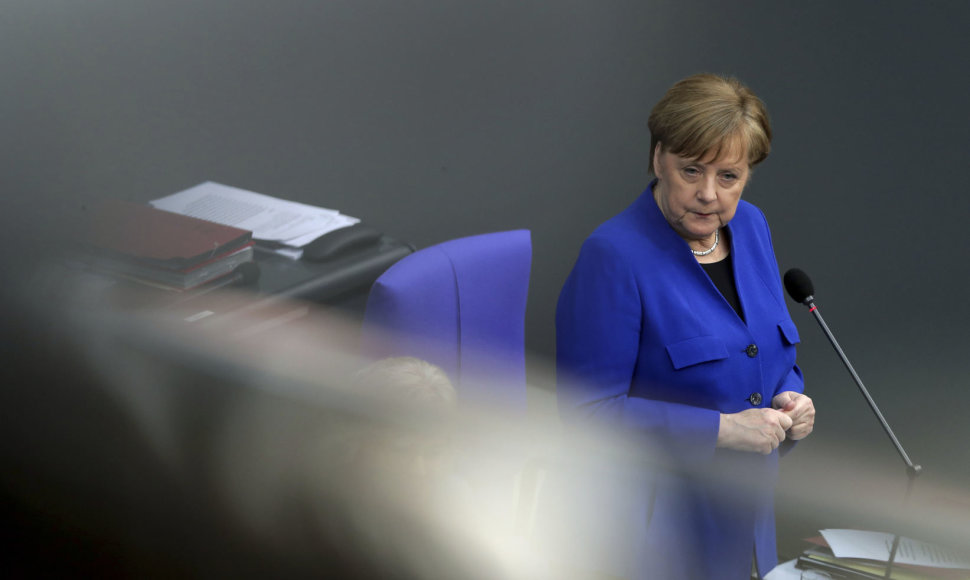 Angela Merkel Bundestage