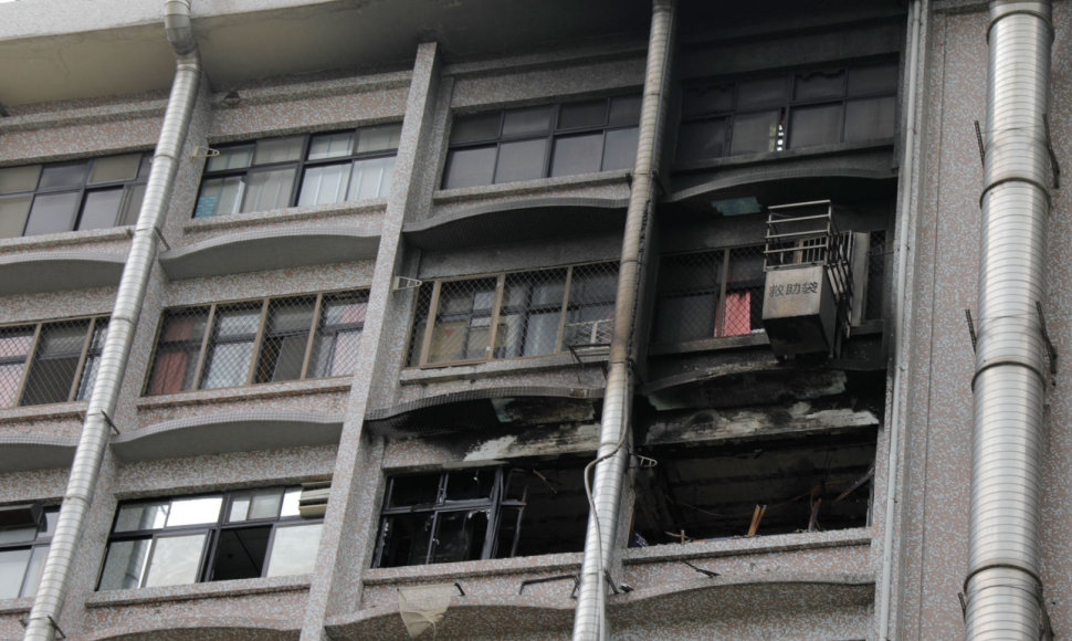Taivane per gaisrą hospise žuvo devyni žmonės