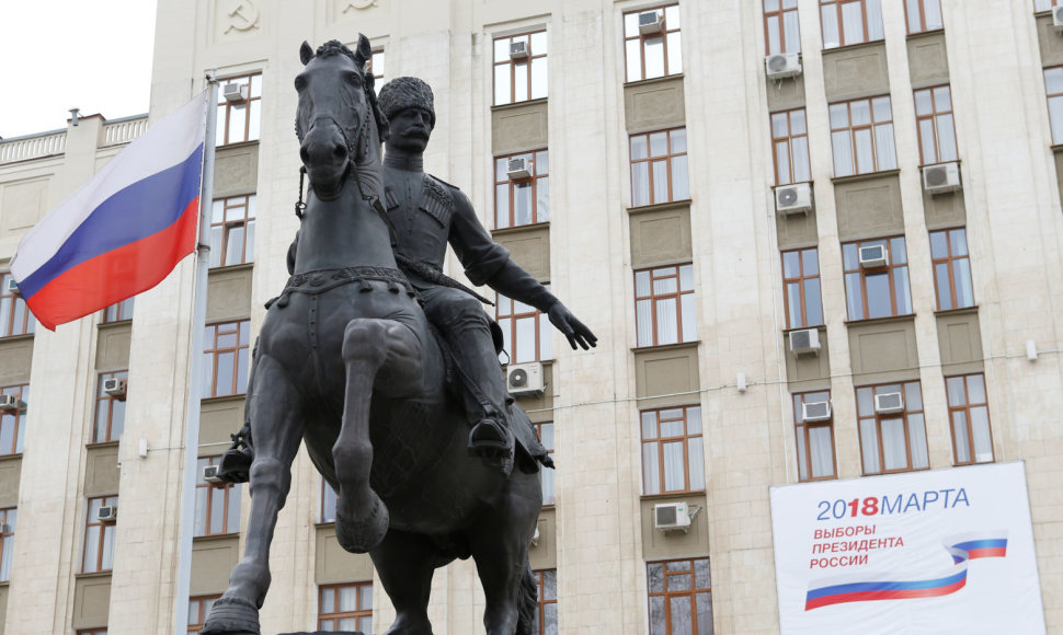 Prezidento rinkimų agitacija Rusijoje