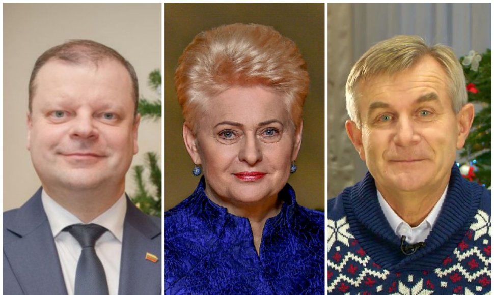 Saulius Skvernelis, Dalia Grybauskaitė ir Viktoras Pranckietis