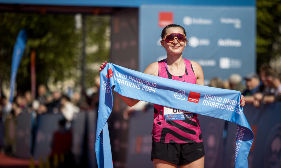 Kauno maratonas. Marija Radko