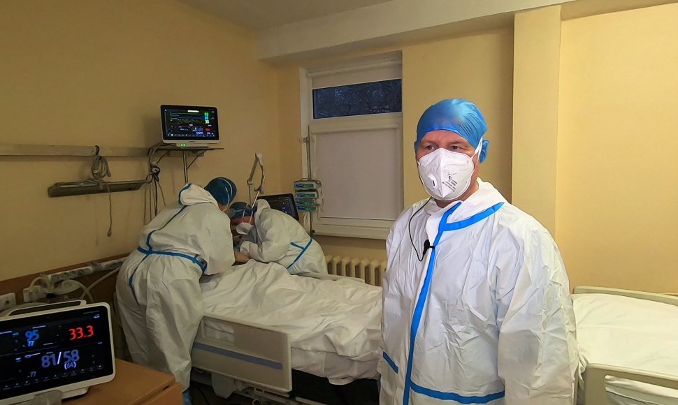 Klaipėdos universitetinėje ligoninėje pirmasis COVID-19 pacientas priimtas prieš metus