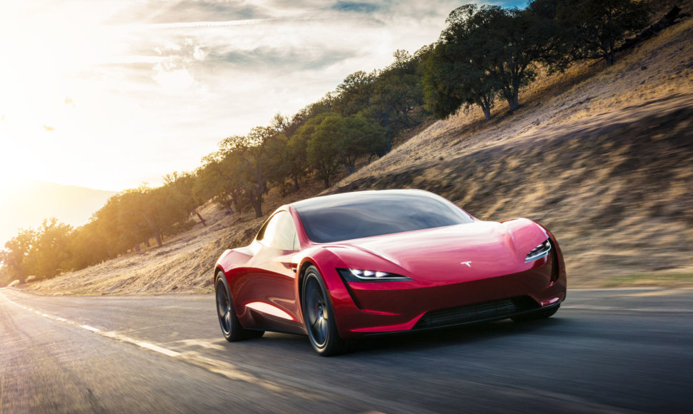 Naujasis „Tesla Roadster“