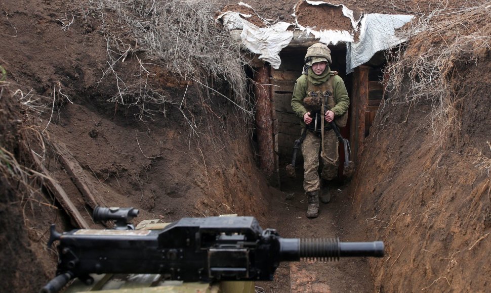 Rytų Ukrainoje žuvo karys ir civilis