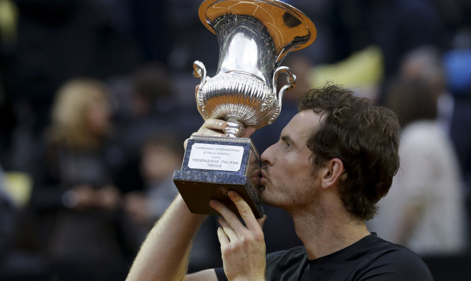 Romos „Masters“ finale triumfavo Andy Murray