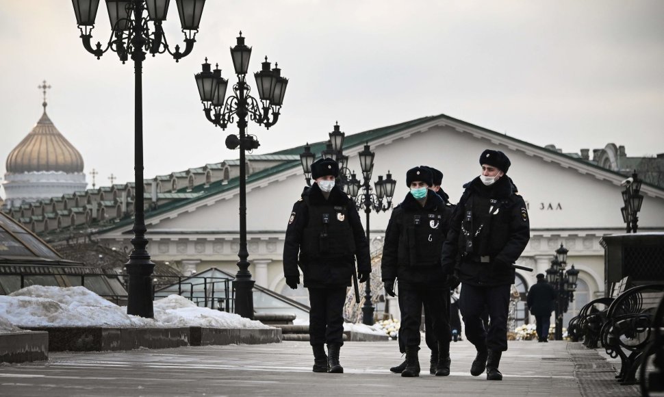 Policija Maskvoje