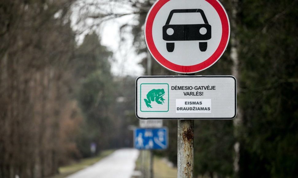 Saugant varles, gatvėse aplink Vilniaus Vingio parką bus ribojamas eismas