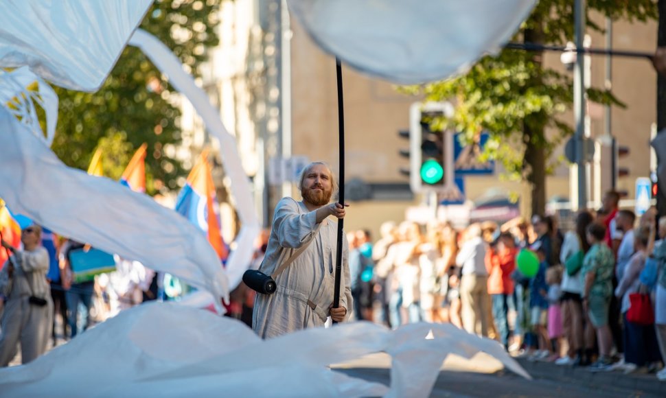 Klaipėdos lėlių teatro projektas „Apie žuvis ir žmones“.