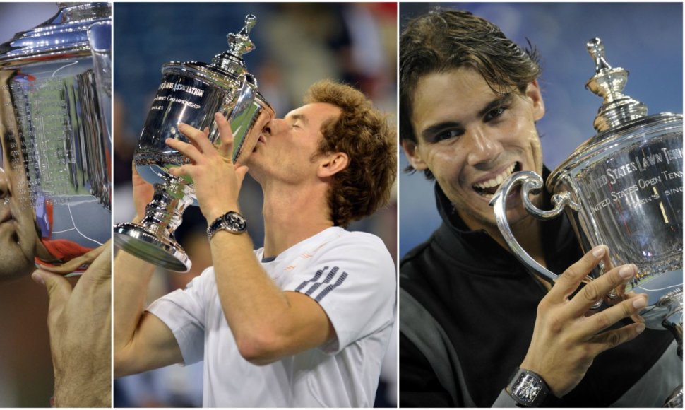 Rogeris Federeris, Andy Murray ir Rafaelis Nadalis