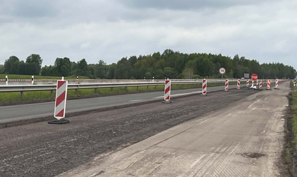 A2 automagistralės remontas
