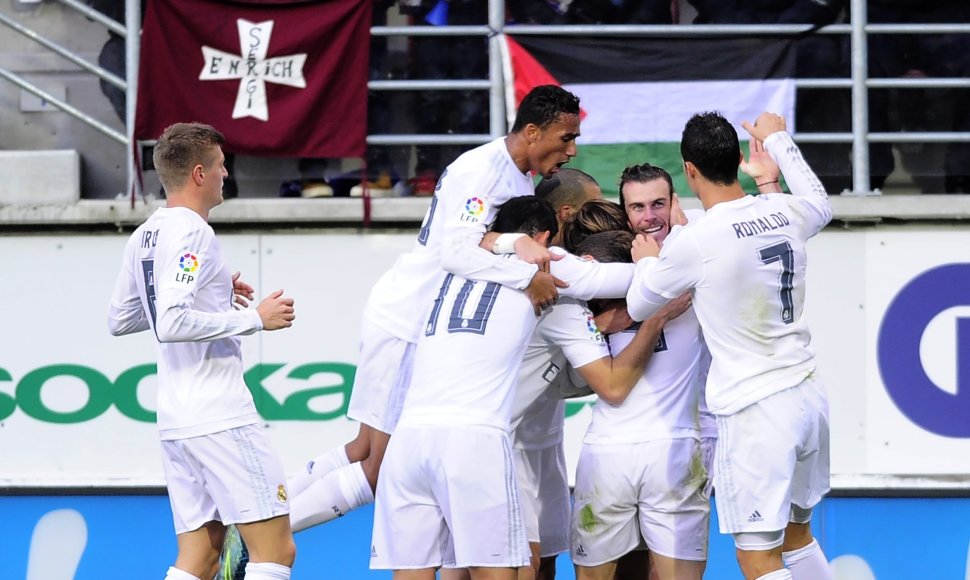„Primera lyga“ – Madrido „Real“ – „Eibar“