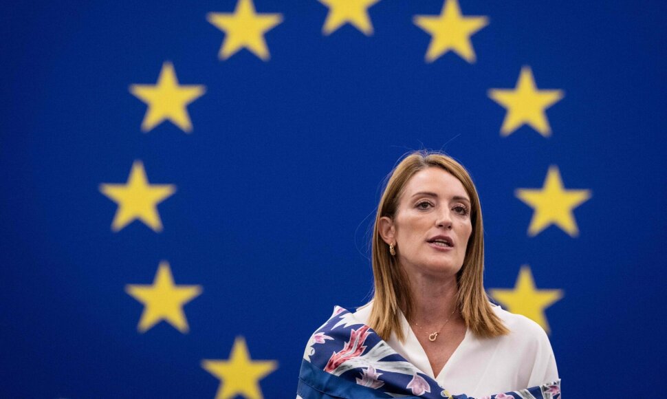 Roberta Metsola / SEBASTIEN BOZON / AFP