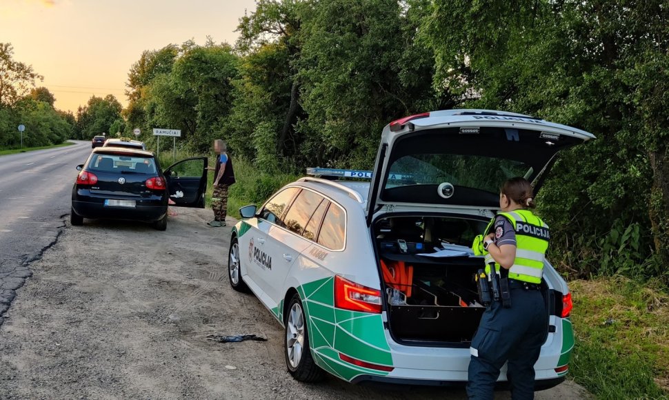 Kauno policijos vykdytų priemonių akimirkos