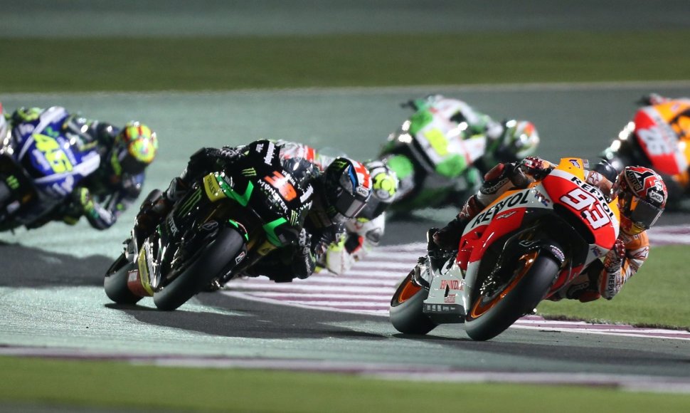„Moto GP“ lenktynės Katare