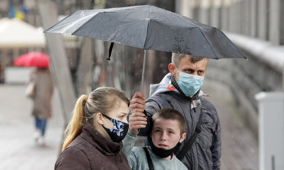Kijevas per pandemiją