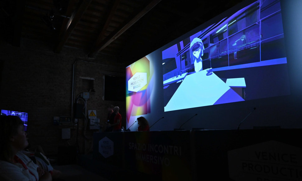Venecijos kino festivalyje – T.Tamošaičio virtualios realybės filmas