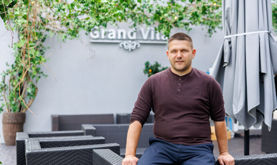 Sodybos „Grand Vila“ savininkas Paulius Arasimavičius